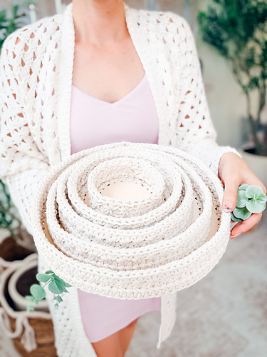 Petal Loop Stitch Nesting Trays