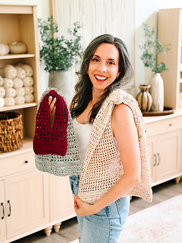 Knotted Mesh Bag