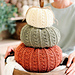 Petal Loop Stitch Pumpkin Trio pattern