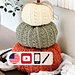 Petal Loop Stitch Pumpkin Trio pattern 
