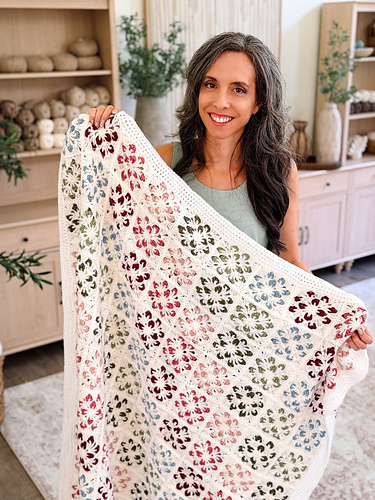 Blossom Granny Square Blanket