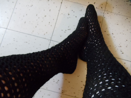 Chunky Knee-High Boot Sock 다른 모습 6