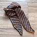 Slanted Stripes Mini Scarf pattern