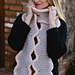 Piped Scallop Scarf pattern