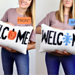 Fall Winter Welcome Pillow pattern 