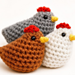 Emotional Support Pocket Chickens pattern 