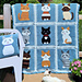 Happy Cats Set pattern 