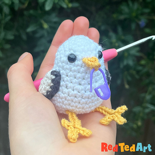 Seagull Amigurumi