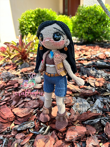 Moderne Pocahontas - CraftasticPaula (Paula Campos)