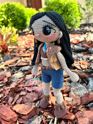 Moderne Pocahontas - CraftasticPaula (Paula Campos)
