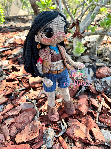 Moderne Pocahontas - CraftasticPaula (Paula Campos)