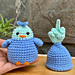 Flip the Bird: Blue Bird pattern
