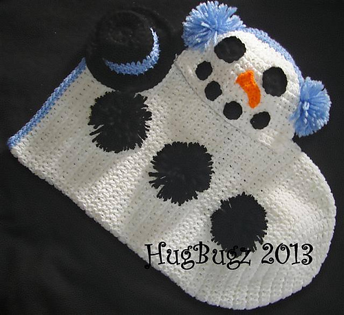 B's Snowman Hat and Cocoon photo 4