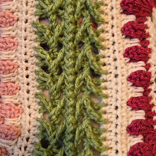 Connection for the Enchanted Garden Granny Square Blanket crochet pattern