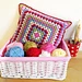 Summer Granny Cushion pattern 