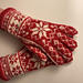 116-8 gloves with pattern photo 3