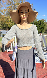 Ravelry: Whisper Willow Crop Top pattern by Sassy Girl Knits