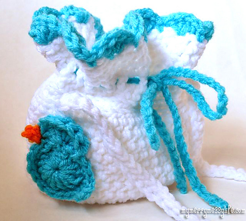 Little Girl Purse with Flowers photo 2