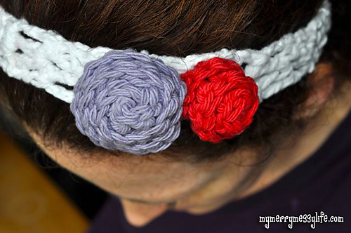 V-Stitch Headband & Rosette photo 2