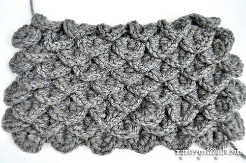 Crocodile Clutch Purse photo 3