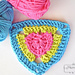 Crochet Heart Triangle photo 3