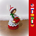 Christmas Lady Ornament pattern 