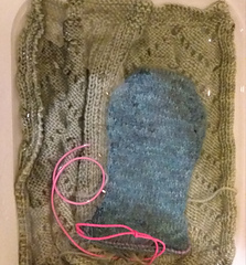 In to soak before the heel