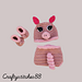 pink piggy hat, #7 pattern