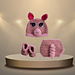 pink piggy hat, #7 pattern