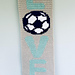 Love Soccer Wall Hanging pattern 