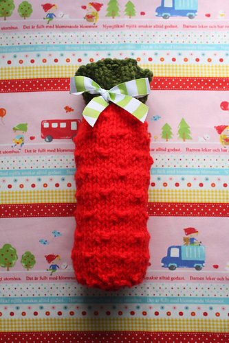 Strawberry Baby Bottle Cozy photo 1