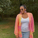 Olivia Tunisian Lace Cardigan pattern 