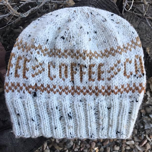 Finished it Friday! 3 more COFFEE//COFFEE beanies for an order. I