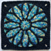 Stained Glass Granny Square 4 pattern 