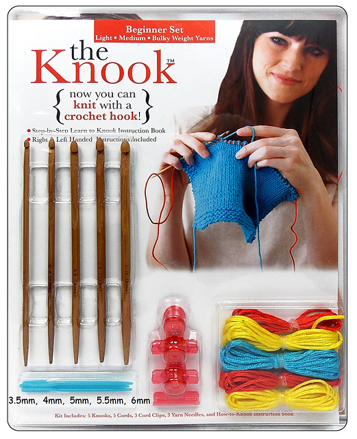 Ravelry CrisInStitches' Knooking Knitting with a crochet hook