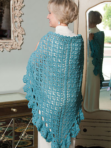 mer sea shawl