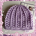 Girly Preemie/Newborn Hat pattern 