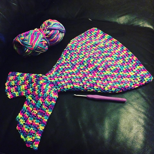 Double Knit Baby Mermaid Tail Sleeping Bag photo 4