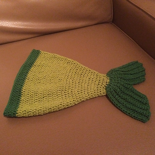 Double Knit Baby Mermaid Tail Sleeping Bag photo 2