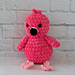 Floyd the Flamingo pattern 