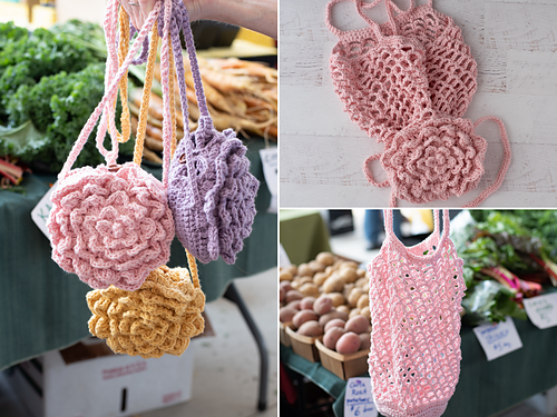 Foldable Flower Market Bag