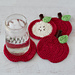 Cider Mill Apple Coasters pattern