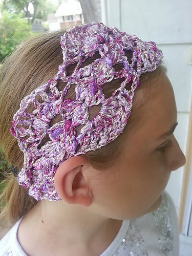 10-K-12 Lace Headband レース模様のカチューム 다른 모습 2