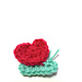 Snail with Heart Applique pattern 