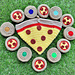 Pepperoni Pizza Memory Game pattern 