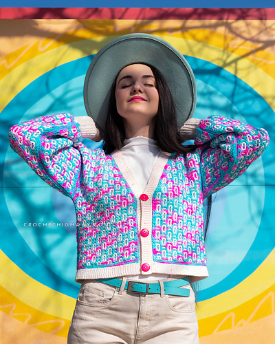 Ones and Zeroes Cardigan