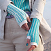 Kaleidoscope Fingerless Mittens pattern 