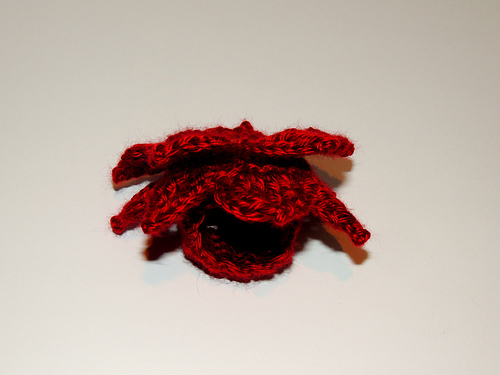 Poinsettia Napkin Ring photo 2
