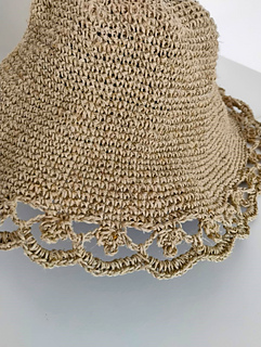 Manu Pattern Ravelry: Wide crochet brim sun hat pattern by Crochet Pattern Lab by Manu