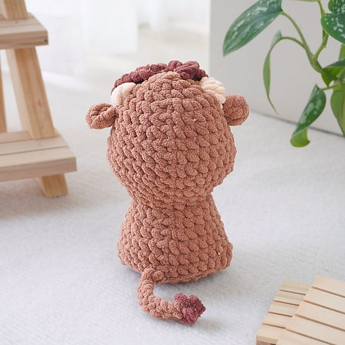 Høylandkveg Amigurumi - Jeff Ratlis